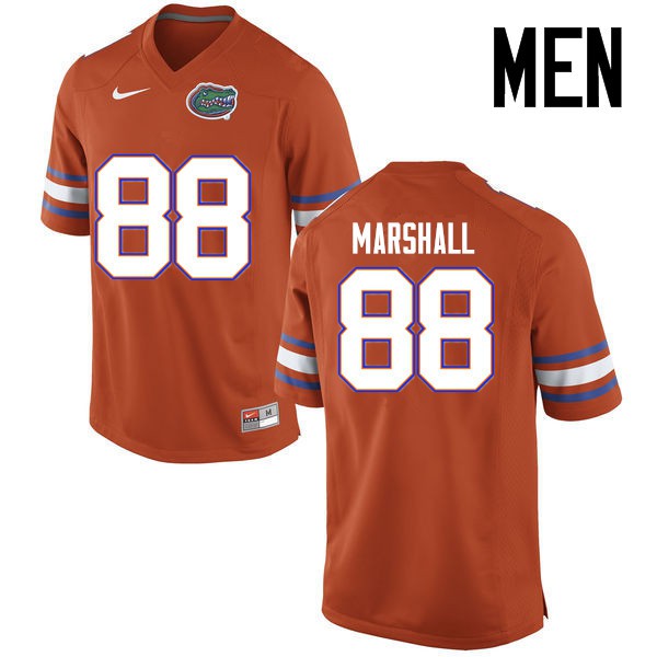 Florida Gators Men #88 Wilber Marshall College Football Jerseys Orange